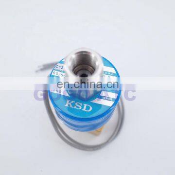 2 Way Copper Coil Water Solenoid Valve FB2E-V-08/10 3 Way 2 Position Brass Valve DC231Y-08/10 Wire Lead Type KSD 1/4 3/8 Inch photo-3