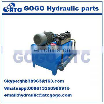 CE ISO certfications high quality diesel hydraulic pump power pack station for driving motors