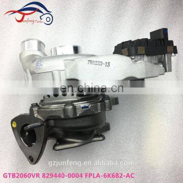 GENUINE NEW Turbocharger GTB2060VR 829440-0004 FPLA-6K682-AC turbo for Land Rover Range Rover 3.0L 255 KM TDV6 Euro VI ENGINE