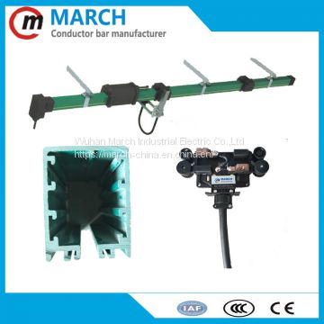 March 4 Poles Enclosed Conductor Rail Enclosed Insulated Conductor Bar