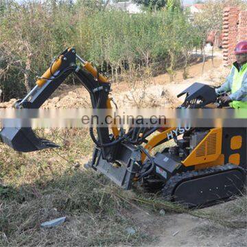 HYSOON COMPACT loader HY280 with backhoe