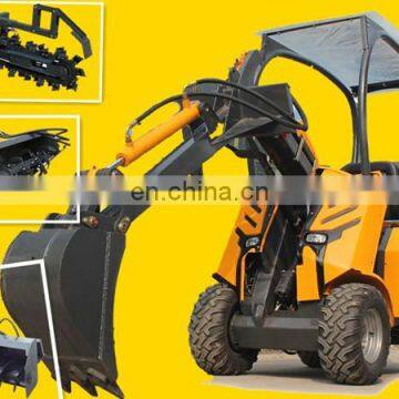 Hot Agricultural Garden Farm Machine Mini Loader Compact Wheel Loader photo-5