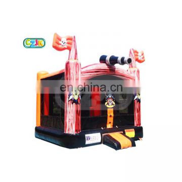 pirate inflatable bouncy jumping castle jumper bouncer bounce house with cannon