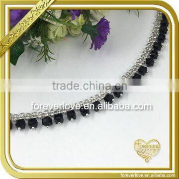 2016 fancy crystal rhinestone brass empty cup chain FC633                        
                                                                                Supplier's Choice