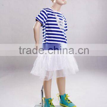 Cheap Mannequin Fiberglass Children Mannequin Realist Kids Dummy Manikin KD7