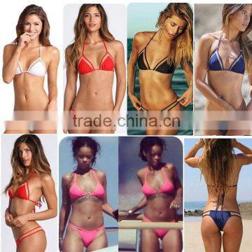 2016 Wholesale new design sexy brazilian bikini                        
                                                Quality Choice