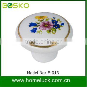 Flower knob use for furniture