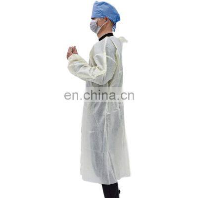 PP Non Woven Isolation Gown Disposable for Hospital Vistor photo-4