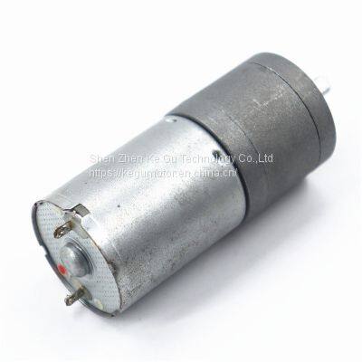 25mm dc Gear Motor 6v 12v 370 dc Brush Motor With 25mm Metal Gearbox
