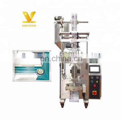 vertical sunsilk tresemme shampoo packaging machine factory price