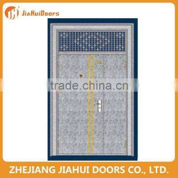 european style cheap stainless steel door made in China