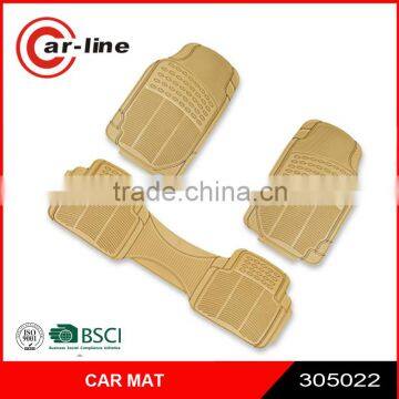 3pcs non-slip pvc car mat