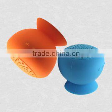 DC 3.7V Mini Wireless Speaker Mushroom Suction Cup Bluetooth Speaker