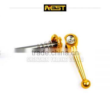 Alloy CNC Bicycle Quick Release, Road Bike Folding Bike QR Skewers, Mountainbike Spare Parts