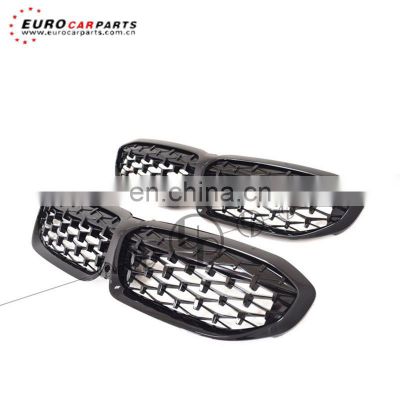 3S G20 glossy black abs material grille fit for G20 340d grille car body kits