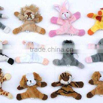 cute animals plush magnet toys