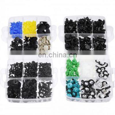 620Pcs Car Vehicle Body Push Pin Moulding Rivet Fender Fastener Clip Trim