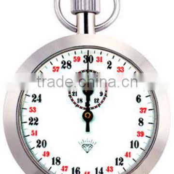 Stainless Mechanical Stopwatch, Stainless stop watch with different designs