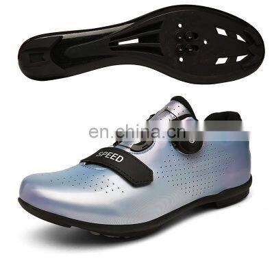 2021 New Colorful Cycling Shoes With Lock Lock Shoes Men And Women Cycling Shoes Bicycle Shoelace Lock