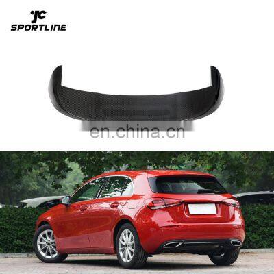 Carbon Fiber A-Class W177 A250 Rear Wing Spoiler for Mercedes Benz A220 Hatchback 4-Door 19-20