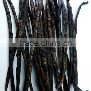 high quality Whole Black Vanilla Beans