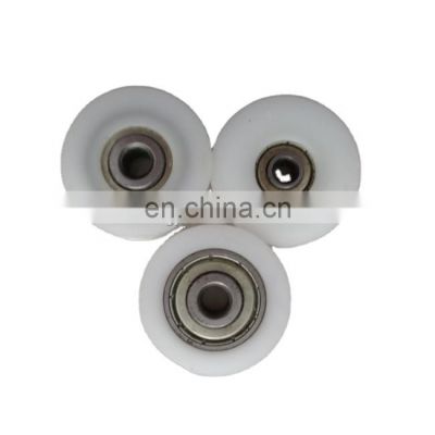 Injection Reinforced Nylon Pulley Wheel with Bearing