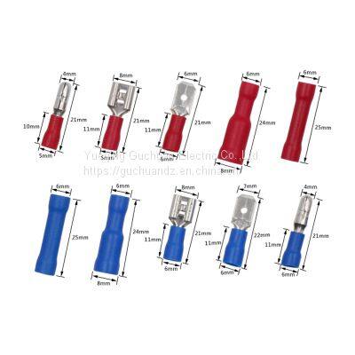 250PCS Combination Set Insulated Wiring Male and Female End Brass photo-4