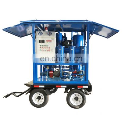 Series ZYD-M Outdoor Mobile Double-Stage Vacuum Transformer Oil Purification Plant