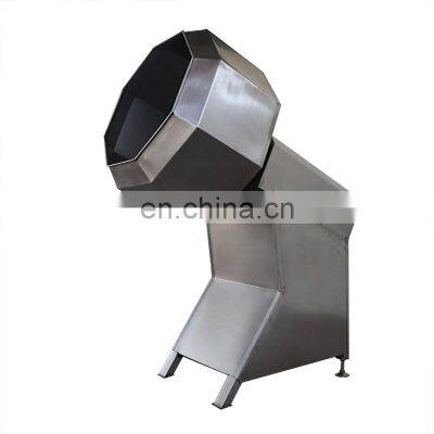 Commercial Big Capacity Octagon Snacks Food Potato Chips Seasoning Machine Flavoring Mixer Machine