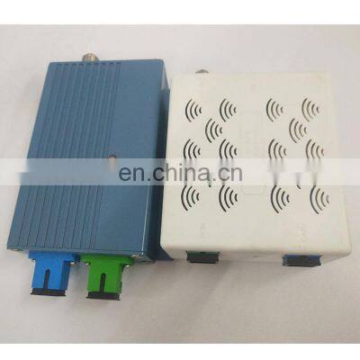Low Price Indoor Catv 2 Input Active Agc Ftth Mini Optical Node Receiver With Wdm photo-5