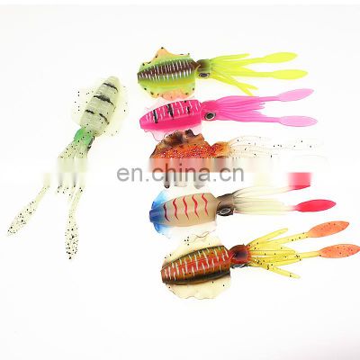 New ProductSquid Fishing Lure 20g 150mm Luminous/UV Squid Jig Deep Sea Fishing Lures Octopus Calamar Trolling Wobbler Bait