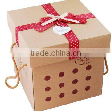 Fruit packaging box/Beautiful corrugated paper box for fresh fruit/High quality fruit