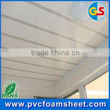 Environmental PVC Foam Sheet / Clear PVC Sheet 7mm