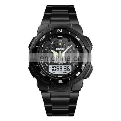 Hot Selling Skmei Digital Sports Watch 1370 for Men Waterproof Watch Dual Time Zone Quartz Wrist Watch