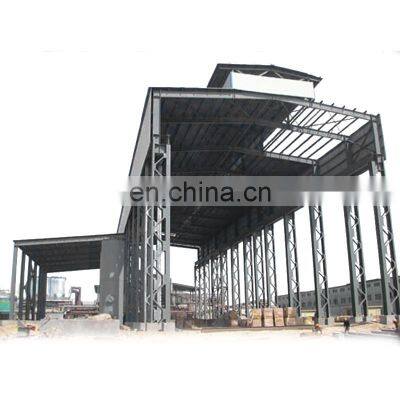 Colour Cladding Fabrication Free Industrial Layout Design Durable Prebuilt Metal Steel Iron Structure Building Workshop