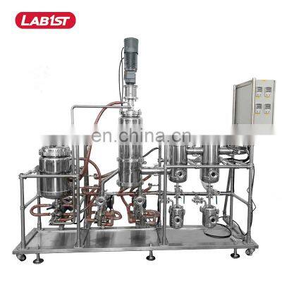 stainless steel wiped film molecular distiller