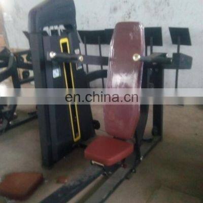 Commercial gym equipment  ASJ-S873 gimnasio Adjustable Flat chest press machine Shoulder press machine