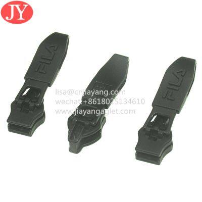 Zine Alloy Zipper Puller Inject PVC Rubber Zipper Slider Cord Zip Cord Puller Slider photo-4