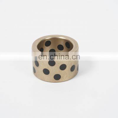 TEHCO Factory Supply Gpraphite Oilless Bronze Bushes Graphite Copper Washers Sliding plate Bearing Bushing