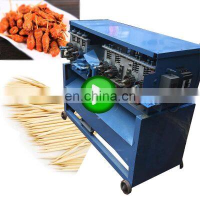 Kenya Nairobi Picking Diecrtly Bamboo Wood Tooth Pick Stick Toothpick Making Maker Machine