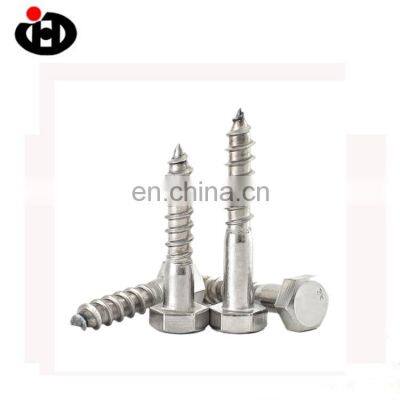 DIN571 stainless steel hex pull wood screws for sale in China