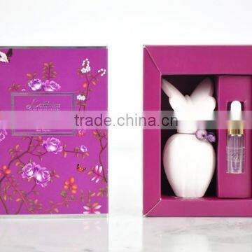 10ml Aroma Clay butterfly Fragrance diffuser with aroma ceramic vase SA-1989