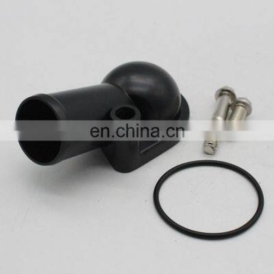 SBC BBC 350 454 Black 15 Degree Water Neck Thermostat Housing photo-2