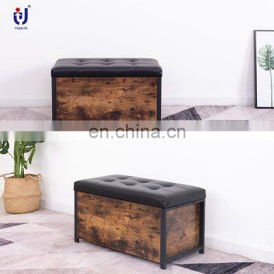 Top Quality OEM ODM Household Wooden Hidden Shoes Stool Entryway As You Require photo-5