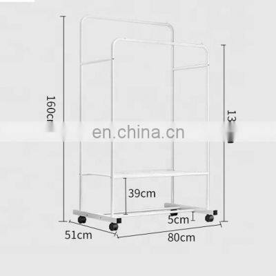 Luxury Metal Multifunction Coat Racks Garment Coat Hanger Clothes Organizer Hanger Hooks Stand Clothes Rack photo-5