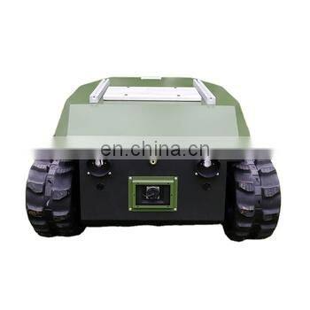 Open Source Robots High Speed Rubber Track Military Vehicle Tank Robot Chassis photo-5