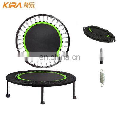 Wholesale Commercial Body Exercise Outdoor Trampoline Round Fitness Mini Folding Trampoline