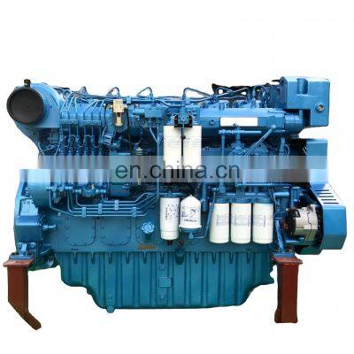 Best price 1800RPM 650HP turbocharged Chinese Weichai 6M33C650-18 diesel marine engine