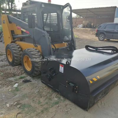 China Skid steer attachment bucket broom sweeper manufacturer