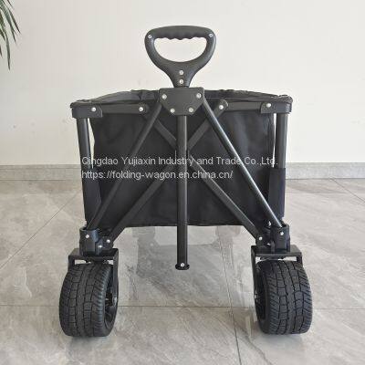 Hot Sale Folding Wagon Utility Beach Cart Outdoor Camping Wagon Collapsible Hand Trolley photo-3